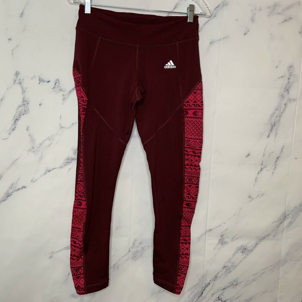 Adidas Climawarm Leggings Womens Size Med